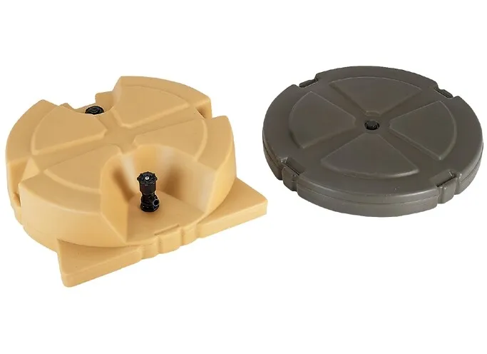 Couvercle-Robinet Seul Pour Conteneur Isotherme Cylindrique Standard Jaune